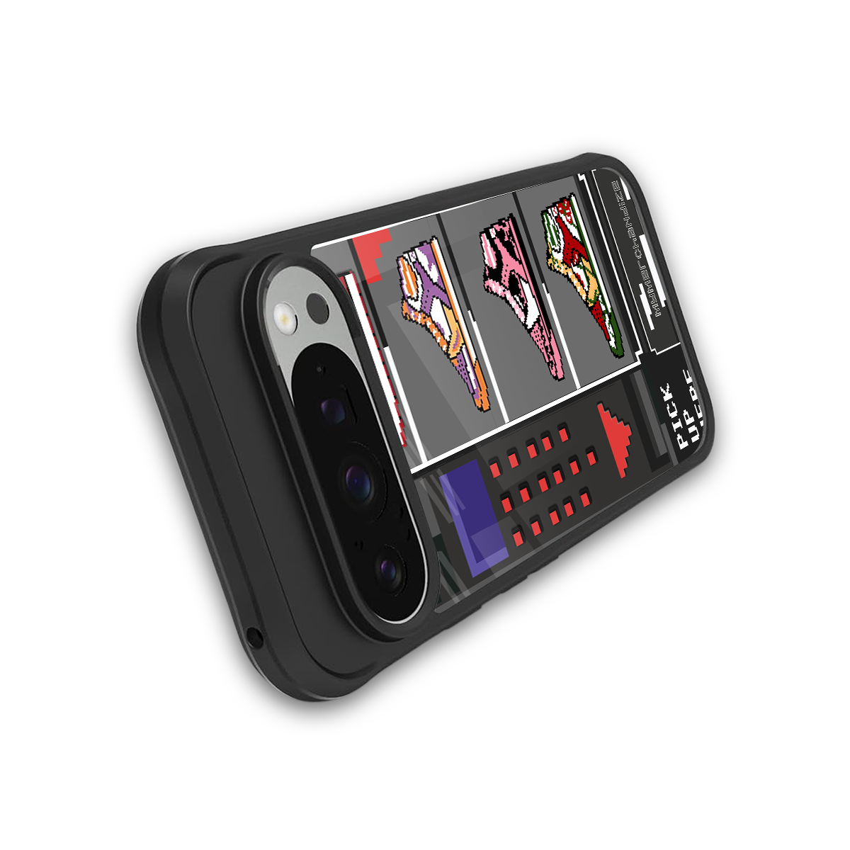 sneaxels back phone cover | glass case for google pixel 9 pro xl