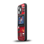 sneaxels red back phone cover | glass case for iphone 13 pro