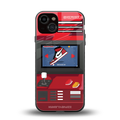 sneaxels red back phone cover | glass case for iphone 13