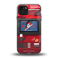 sneaxels red back phone cover | glass case for iphone 14