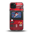 sneaxels red back phone cover | glass case for iphone 14