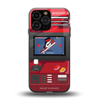 sneaxels red back phone cover | glass case for iphone 16 pro max
