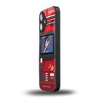sneaxels red back phone cover | glass case for iphone 16
