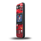 sneaxels red back phone cover | glass case for iphone 16e