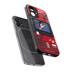 sneaxels red back phone cover | glass case for nothing phone 1