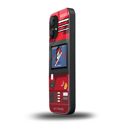 sneaxels red back phone cover | glass case for nothing phone 1