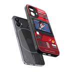 sneaxels red back phone cover | glass case for nothing phone 2