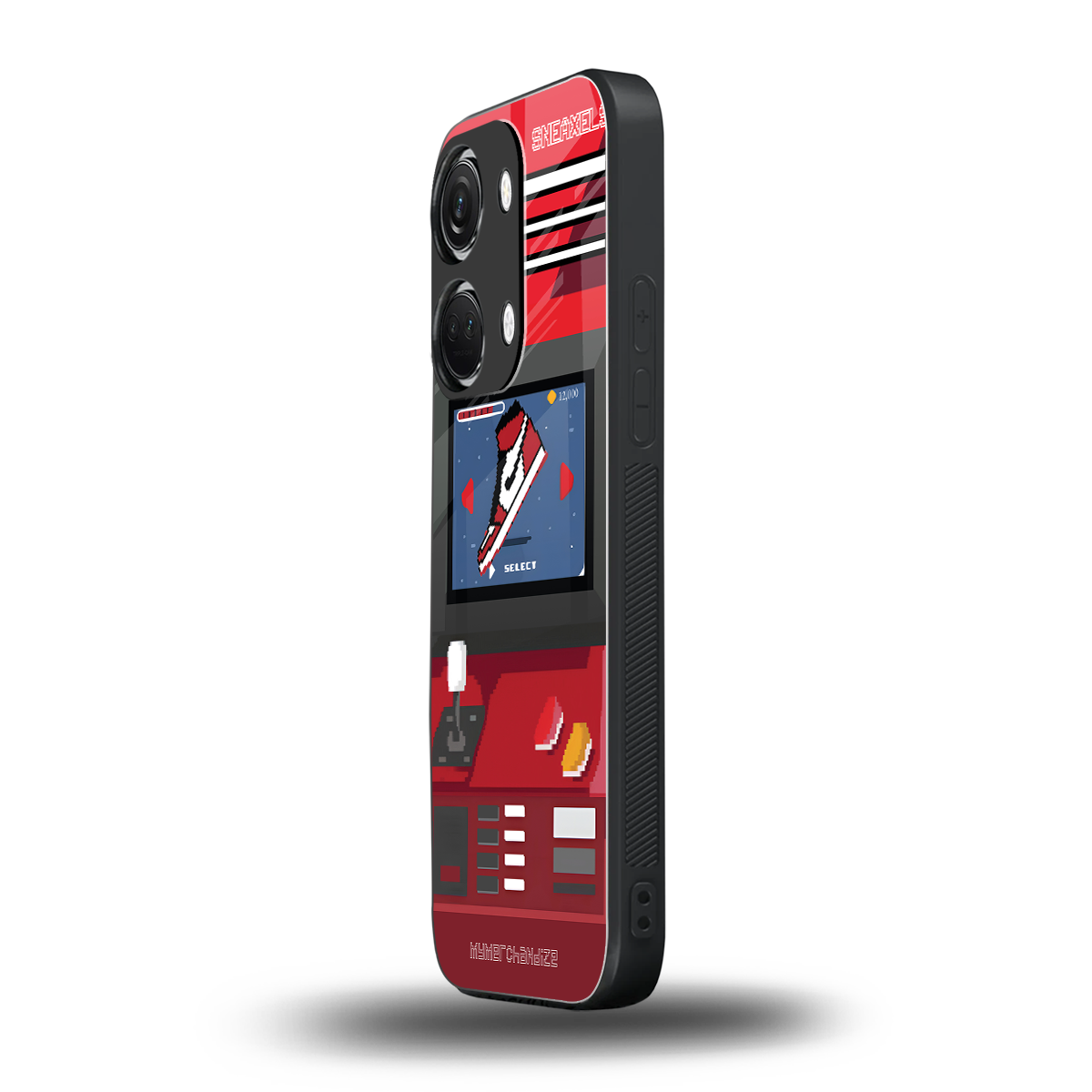 sneaxels red back phone cover | glass case for oneplus nord 3