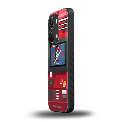 sneaxels red back phone cover | glass case for oneplus nord 3