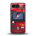 sneaxels red back phone cover | glass case for oneplus nord 4