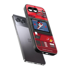 sneaxels red back phone cover | glass case for oneplus nord 4