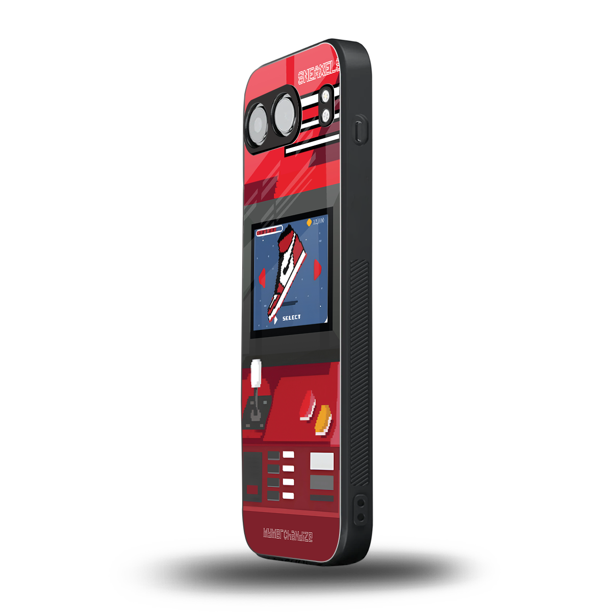 sneaxels red back phone cover | glass case for oneplus nord 4