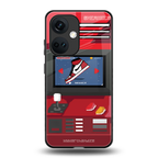 sneaxels red back phone cover | glass case for oneplus nord ce 3