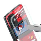 sneaxels red back phone cover | glass case for oneplus nord ce 3