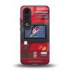 sneaxels red back phone cover | glass case for oneplus nord ce 4