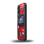 sneaxels red back phone cover | glass case for oneplus nord ce 4