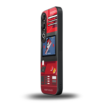 sneaxels red back phone cover | glass case for oneplus nord ce 4