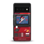 sneaxels red back phone cover | glass case for google pixel 6 pro