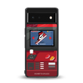 sneaxels red back phone cover | glass case for Google Pixel 6A