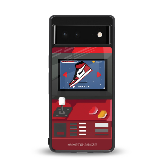sneaxels red back phone cover | glass case for Google Pixel 6A