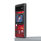 sneaxels red back phone cover | glass case for Google Pixel 6A