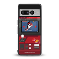 sneaxels red back phone cover | glass case for google pixel 7 pro