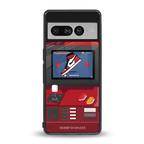 sneaxels red back phone cover | glass case for google pixel 7 pro