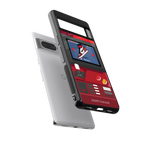 sneaxels red back phone cover | glass case for google pixel 7 pro