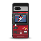 sneaxels red back phone cover | glass case for Google Pixel 7
