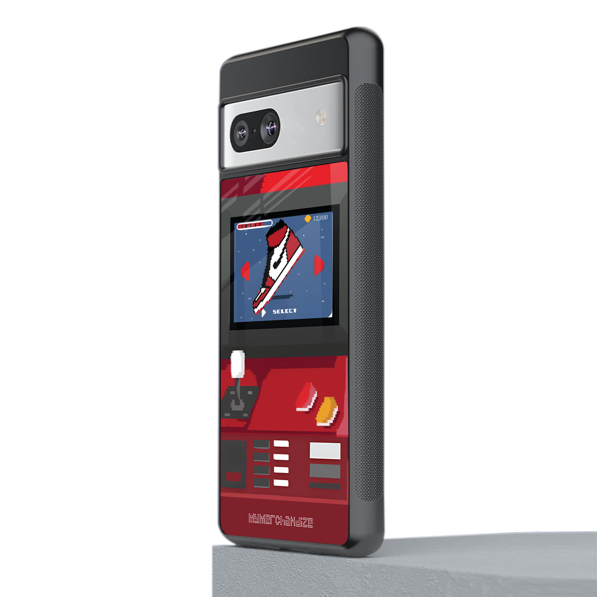 sneaxels red back phone cover | glass case for Google Pixel 7
