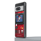 sneaxels red back phone cover | glass case for Google Pixel 8