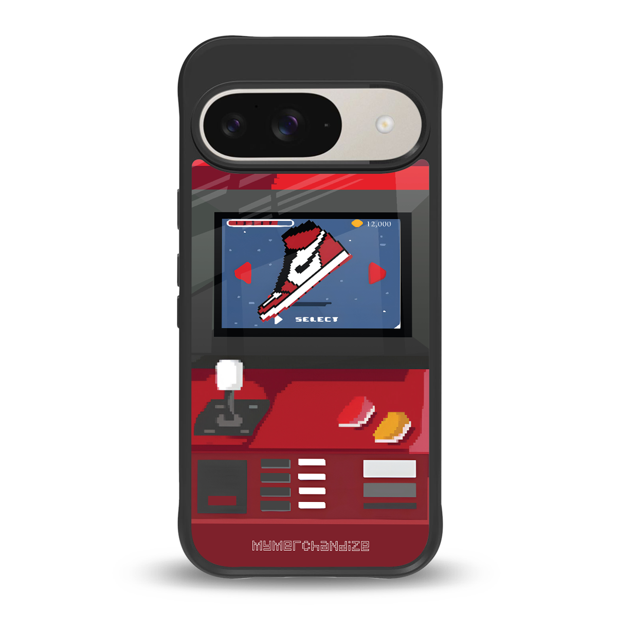 sneaxels red back phone cover | glass case for google pixel 9