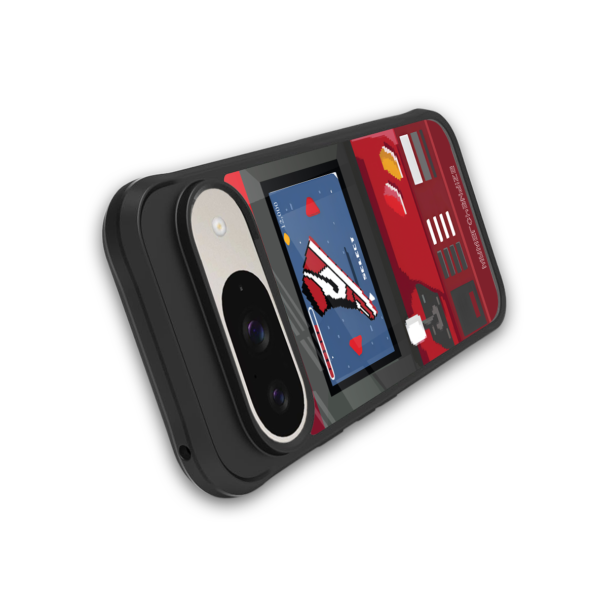 sneaxels red back phone cover | glass case for google pixel 9