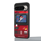 sneaxels red back phone cover | glass case for google pixel 9 pro