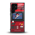 sneaxels red back phone cover | glass case for samsung galaxy s24 ultra
