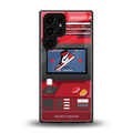 sneaxels red back phone cover | glass case for samsung galaxy s25 ultra