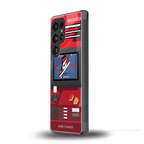 sneaxels red back phone cover | glass case for samsung galaxy s25 ultra