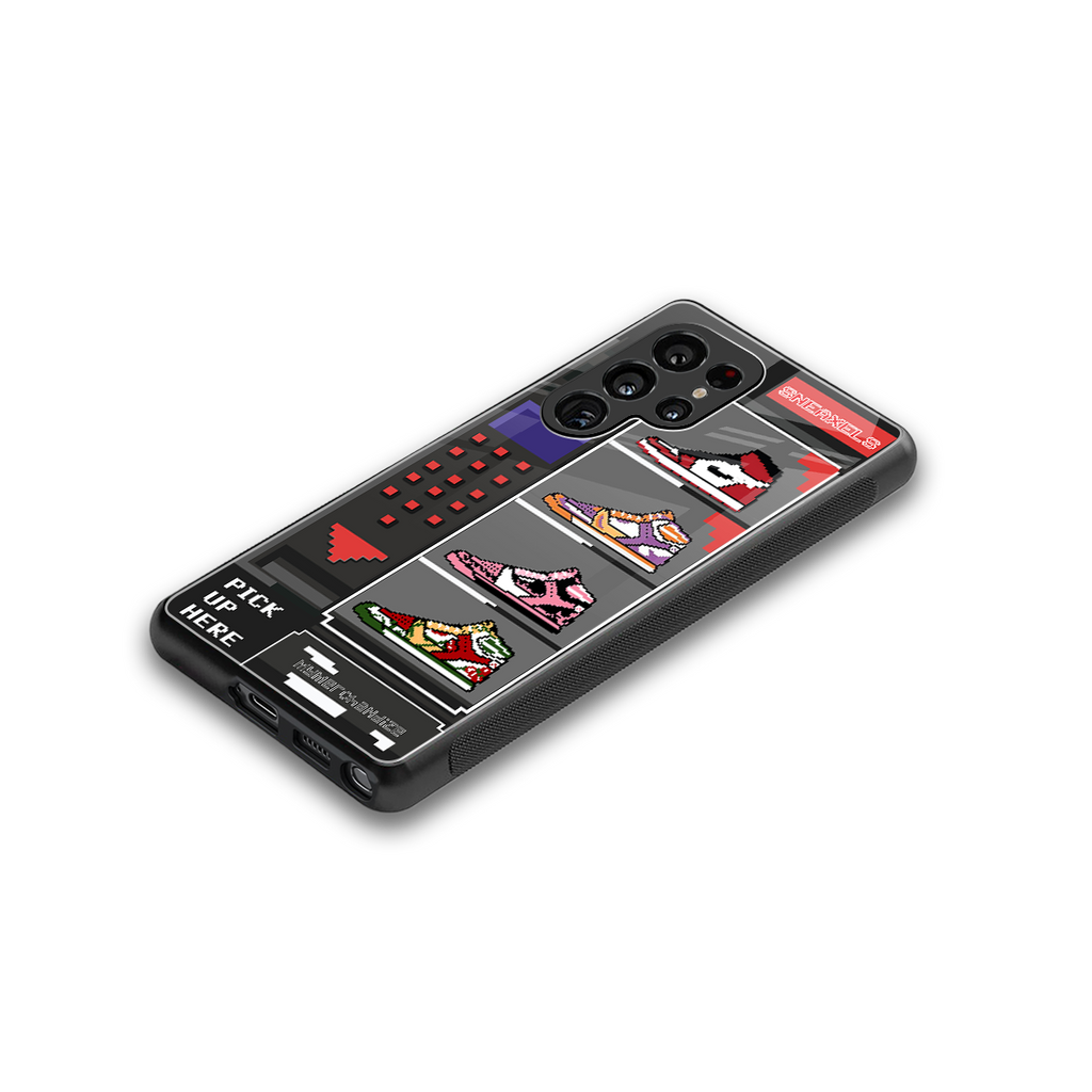 sneaxels back phone cover | glass case for samsung galaxy s25 ultra