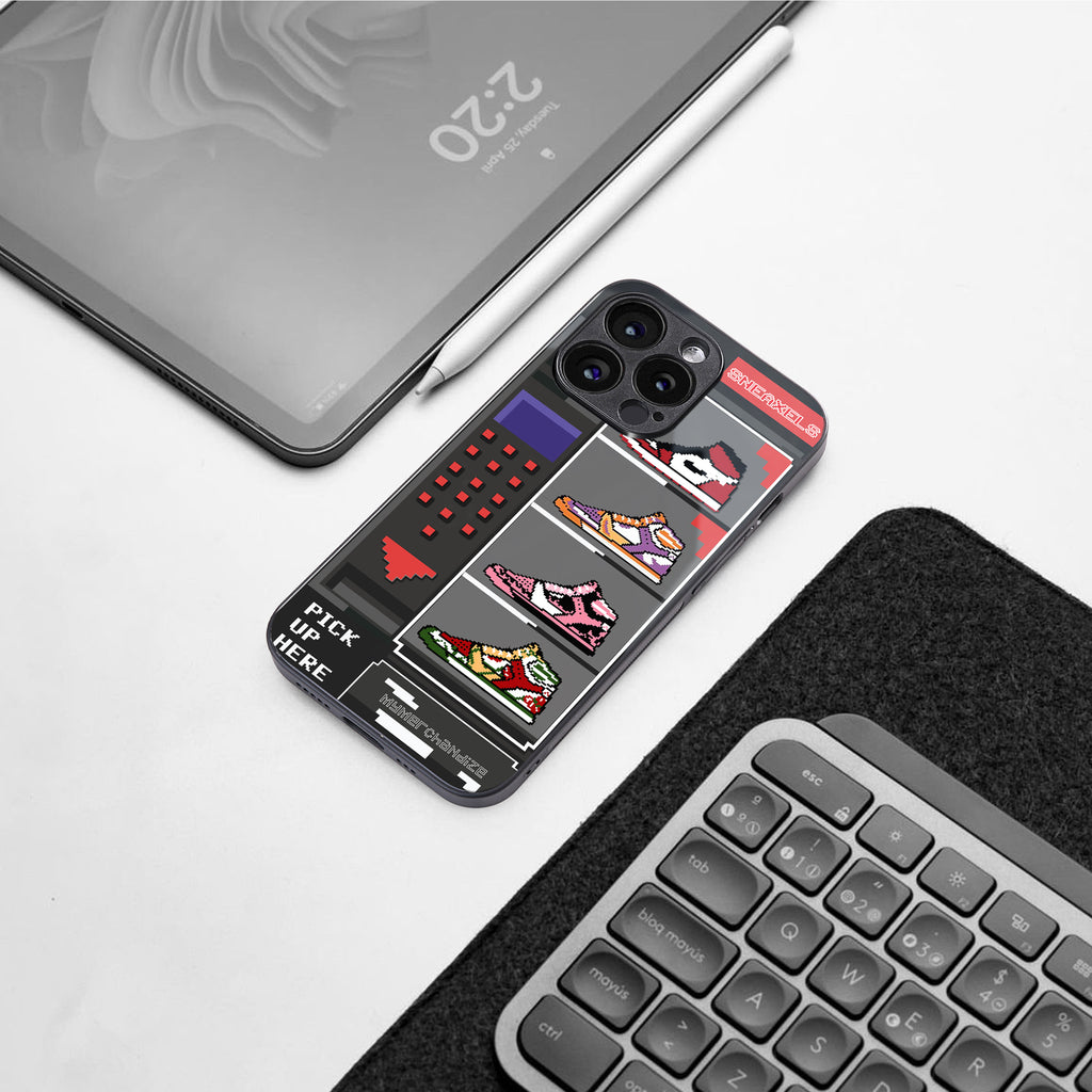 sneaxels back phone cover | glass case for google pixel 9