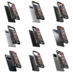 Durable Glass Back Mobile Case for iPhone, Samsung, OnePlus, Google Pixel, Redmi, Vivo, Oppo