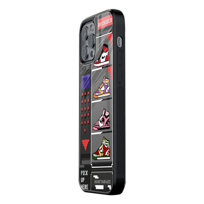 Slim Glass Back Phone Case for Multiple Brands – iPhone, Samsung, Redmi, OnePlus, Oppo, Vivo