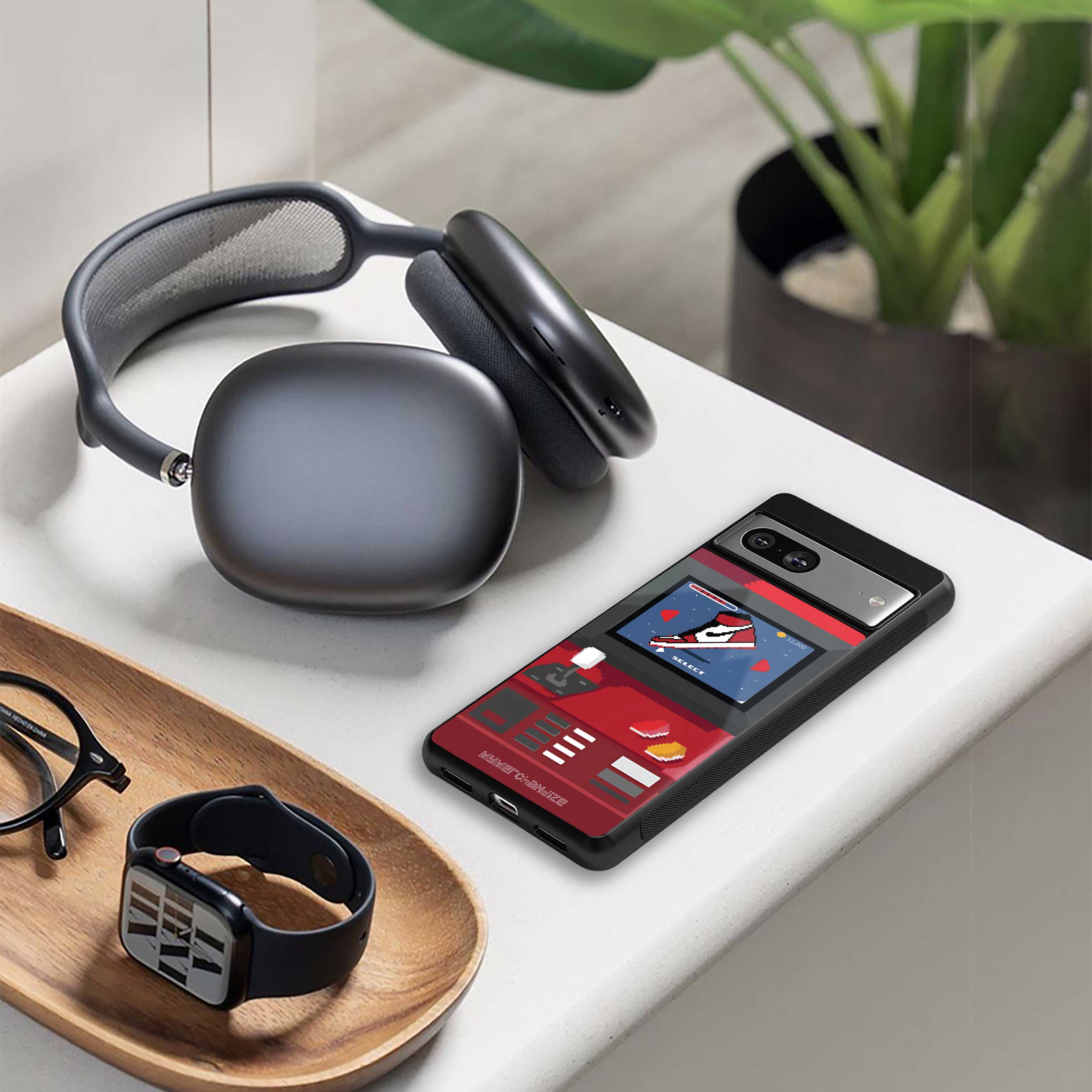 Sneaxels Red Phone Cover | Glass Case