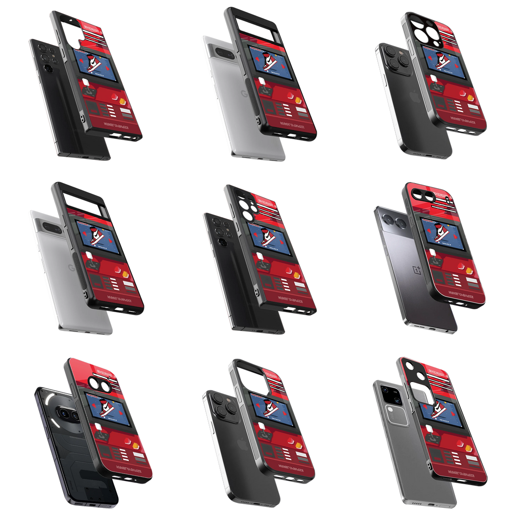 Durable Glass Back Mobile Case for iPhone, Samsung, OnePlus, Google Pixel, Redmi, Vivo, Oppo