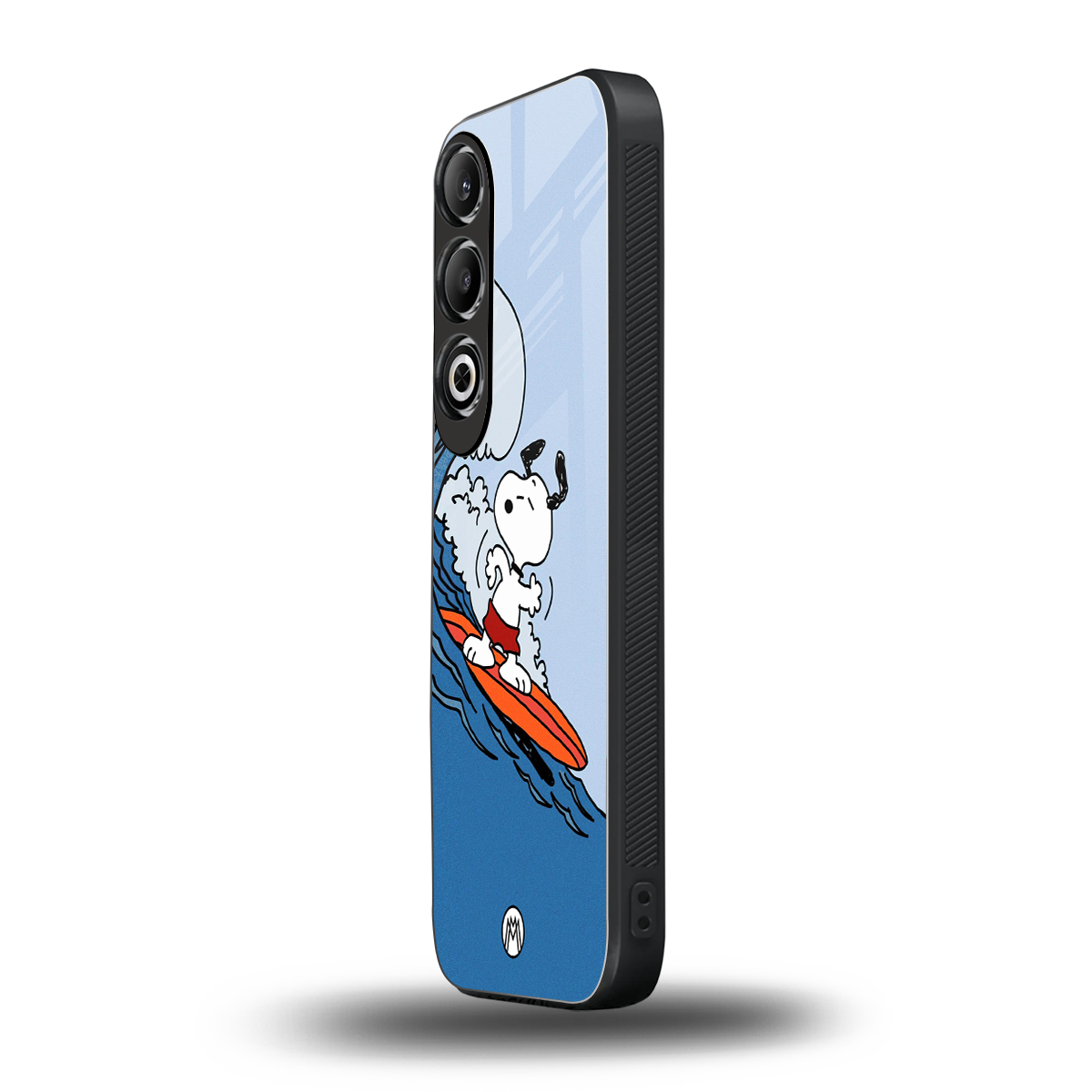 snoopy surfing back phone cover | glass case for oneplus nord ce 4