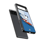 snoopy surfing back phone cover | glass case for google pixel 6