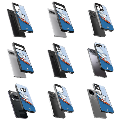 Durable Glass Back Mobile Case for iPhone, Samsung, OnePlus, Google Pixel, Redmi, Vivo, Oppo