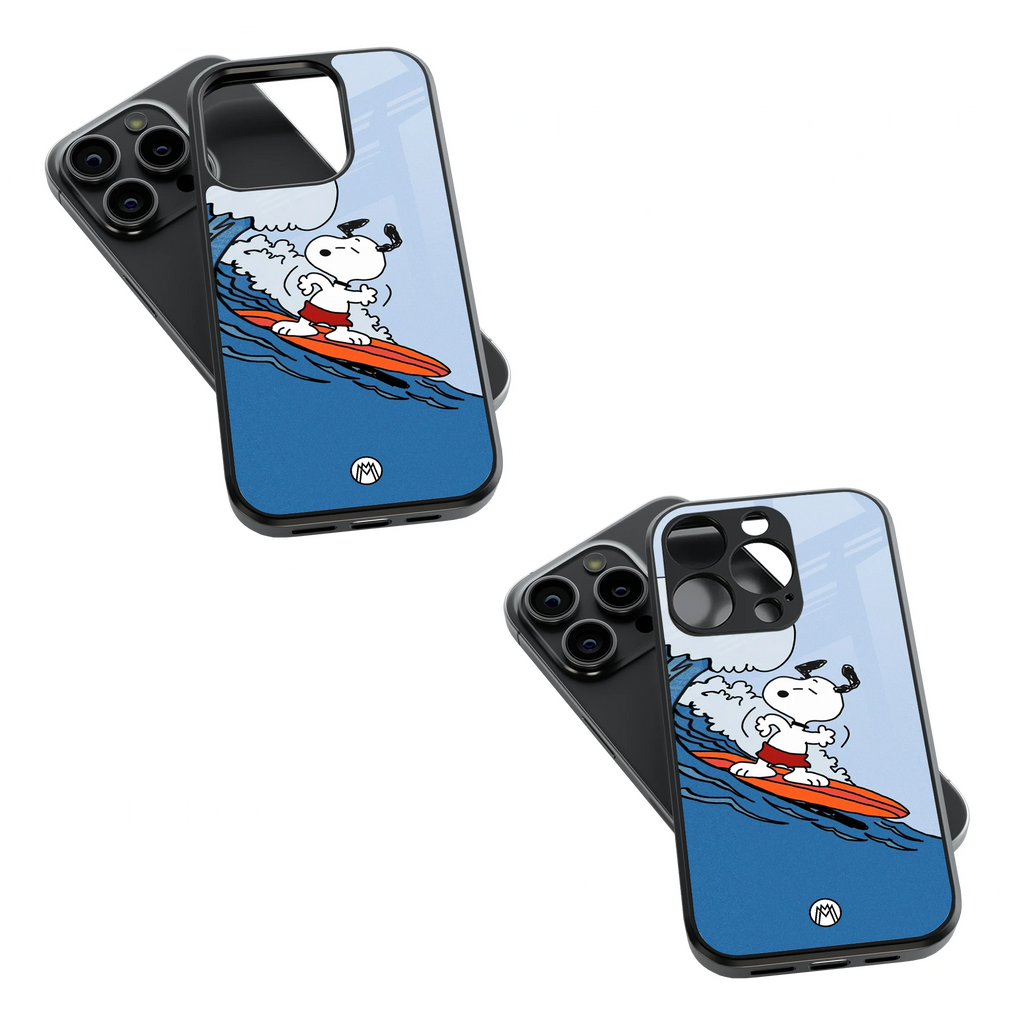 Trendy Glass Back Mobile Case for iPhone, Samsung, Redmi, OnePlus, Google Pixel, Motorola