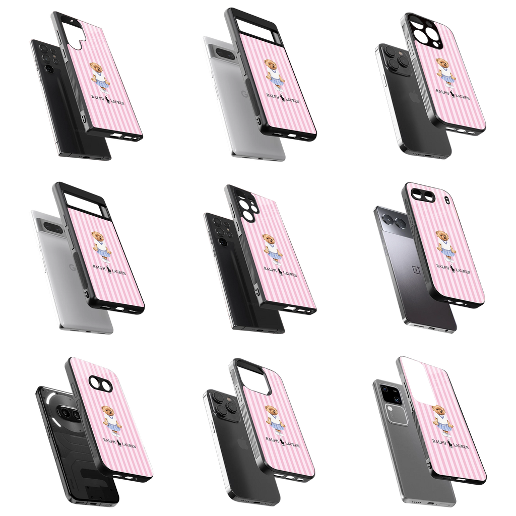 Durable Glass Back Mobile Case for iPhone, Samsung, OnePlus, Google Pixel, Redmi, Vivo, Oppo