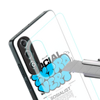 social extrovert back phone cover | glass case for oneplus nord ce 4