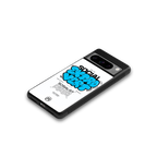 social extrovert back phone cover | glass case for google pixel 8 pro